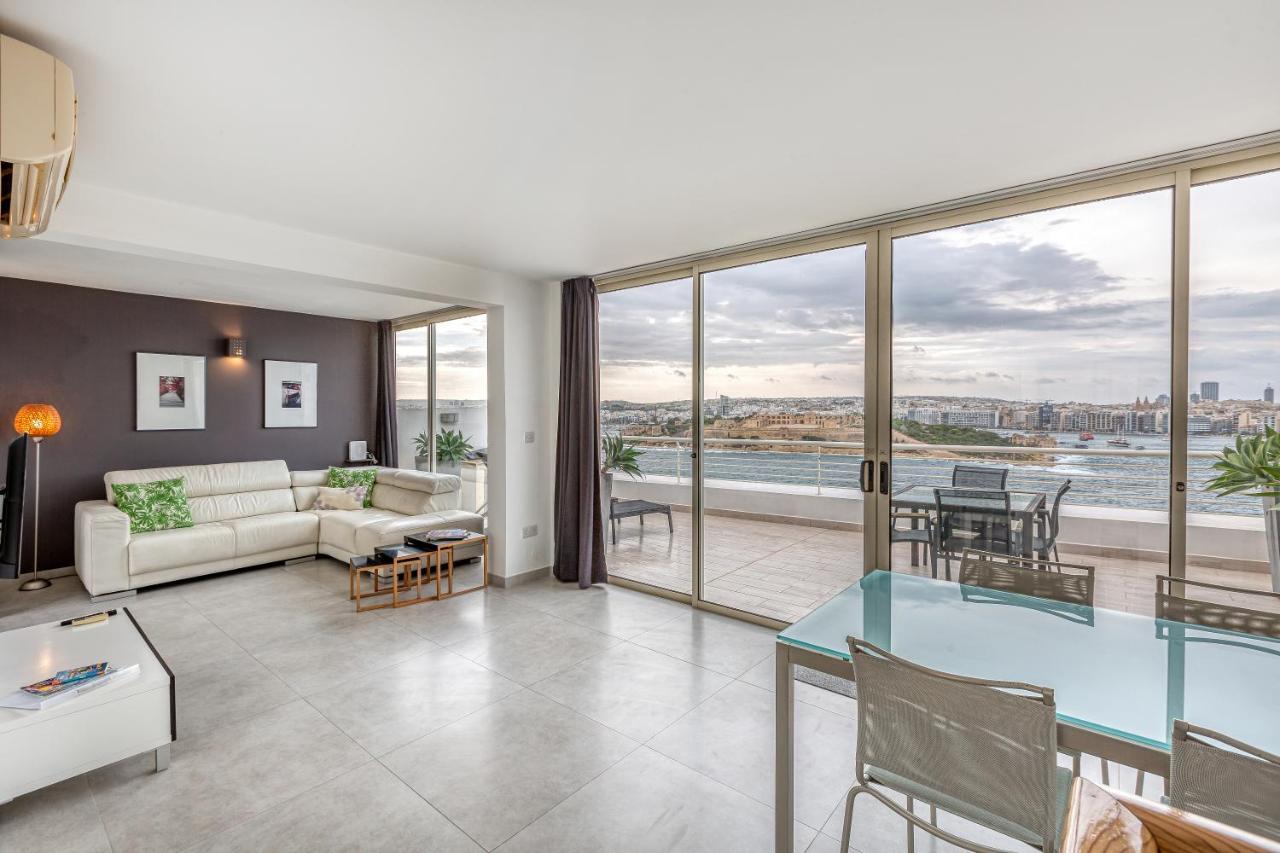 49/3 Seafront Duplex Penthouse In Βαλέτα Εξωτερικό φωτογραφία