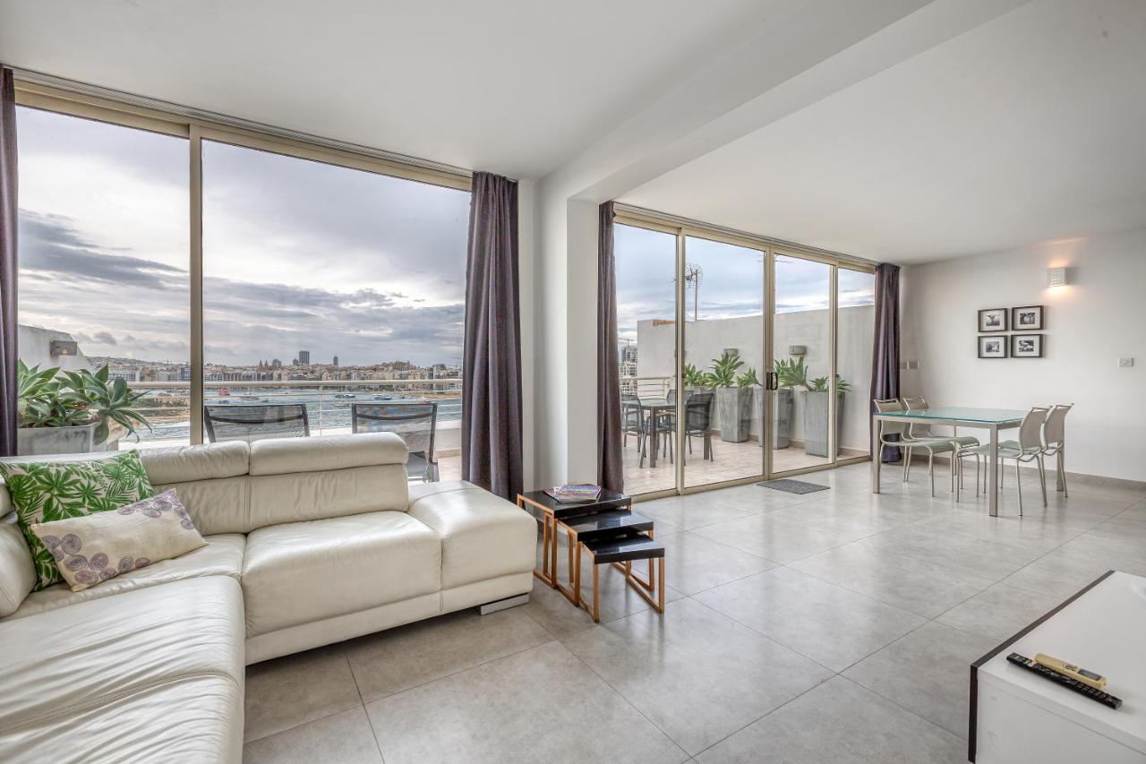 49/3 Seafront Duplex Penthouse In Βαλέτα Εξωτερικό φωτογραφία