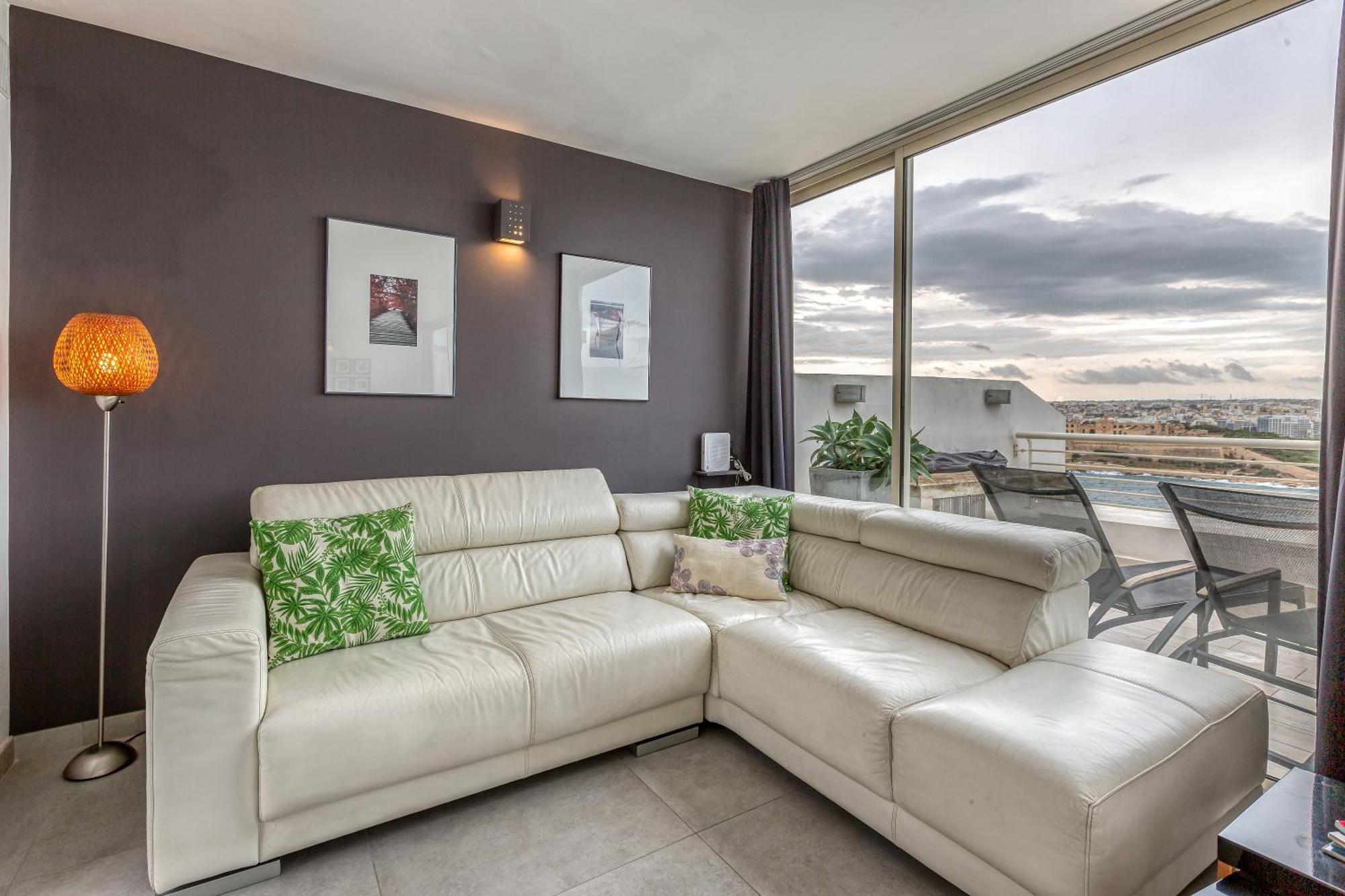 49/3 Seafront Duplex Penthouse In Βαλέτα Εξωτερικό φωτογραφία