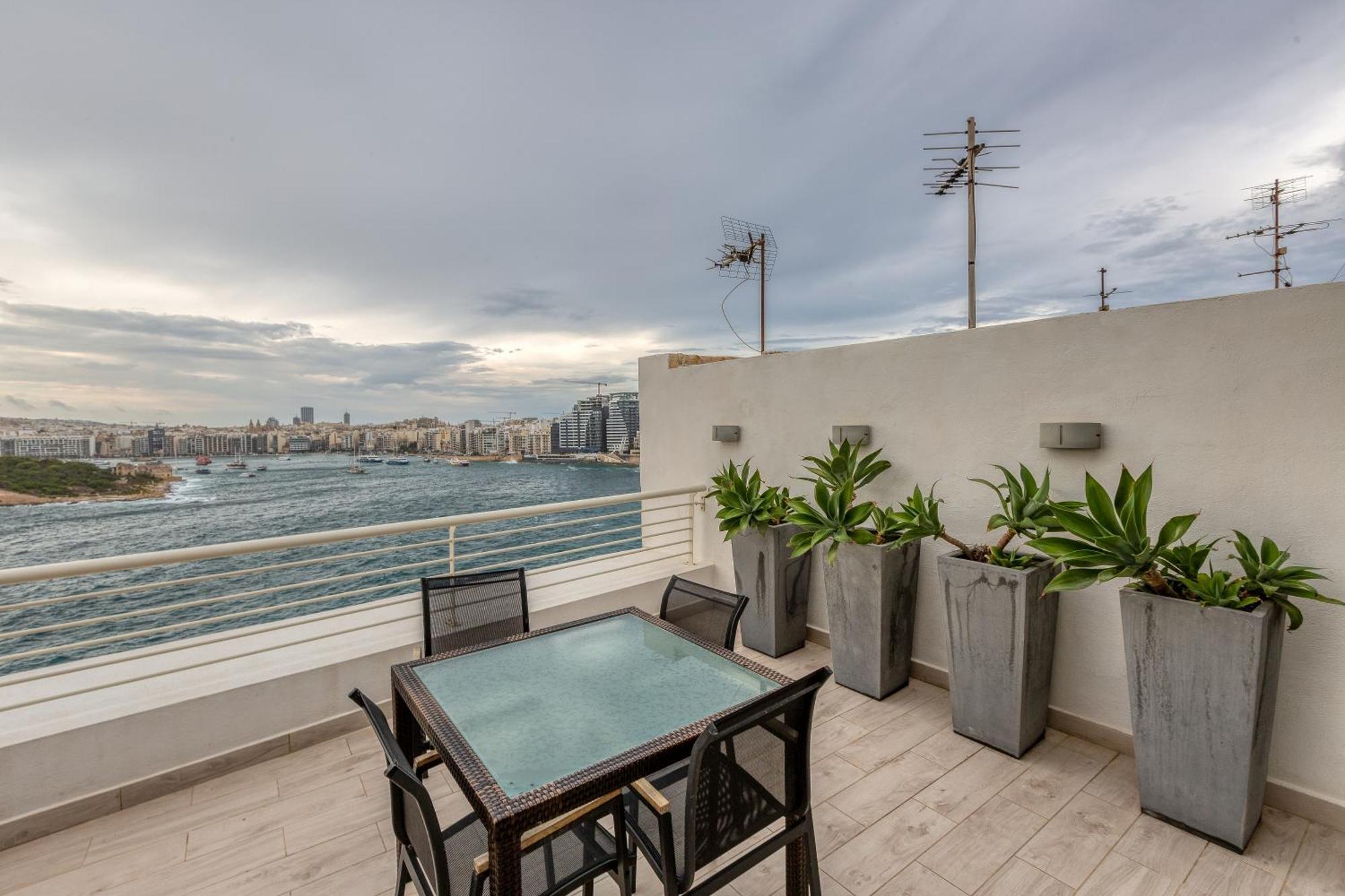 49/3 Seafront Duplex Penthouse In Βαλέτα Εξωτερικό φωτογραφία
