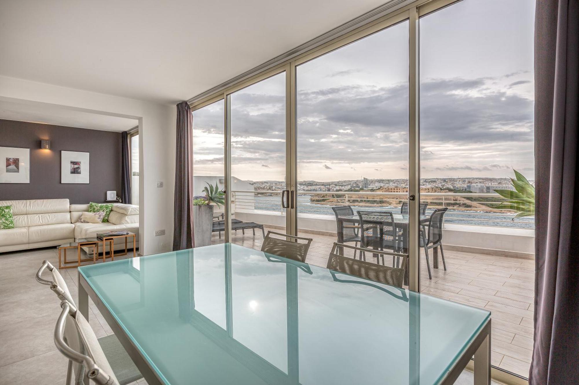 49/3 Seafront Duplex Penthouse In Βαλέτα Εξωτερικό φωτογραφία
