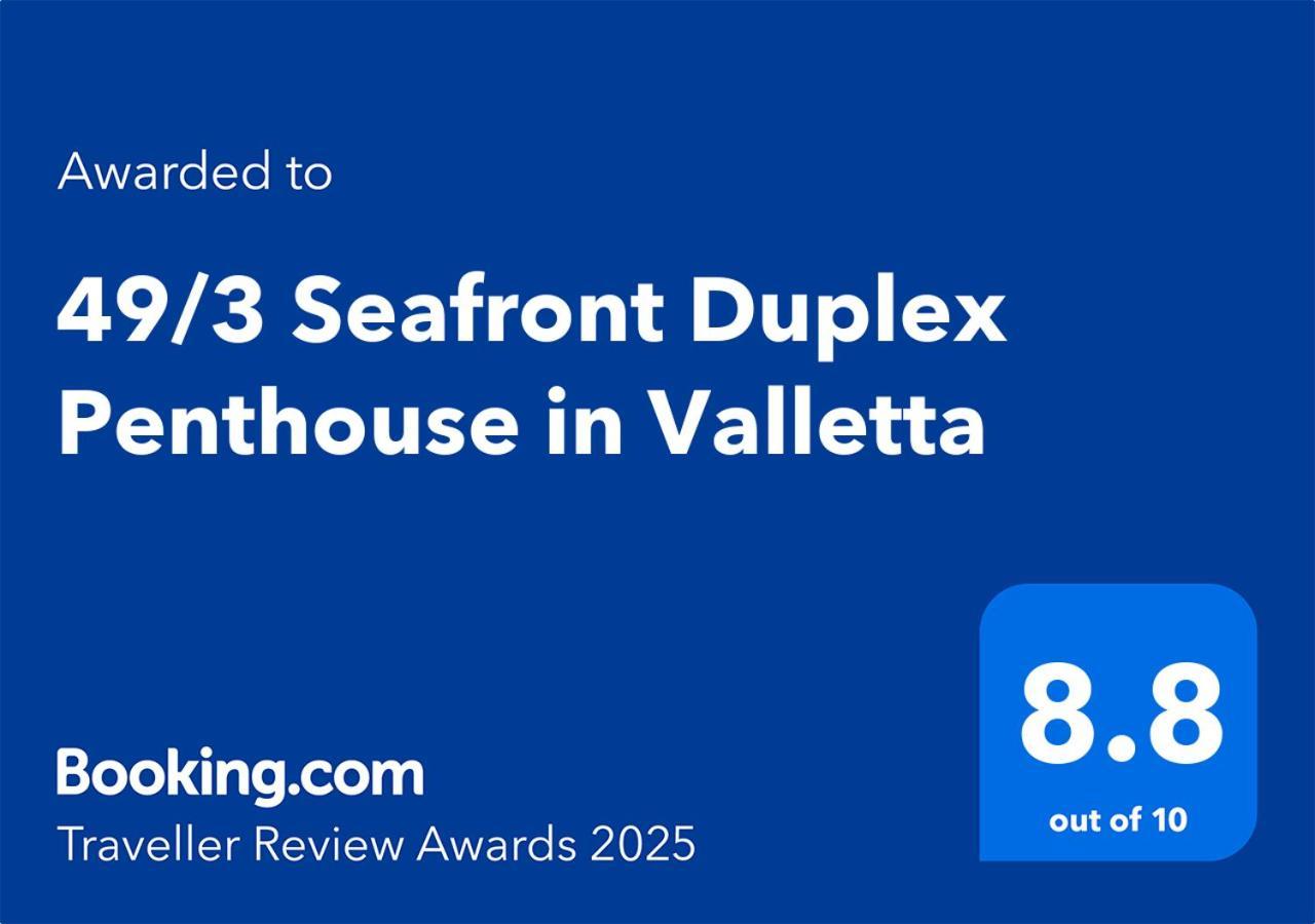 49/3 Seafront Duplex Penthouse In Βαλέτα Εξωτερικό φωτογραφία